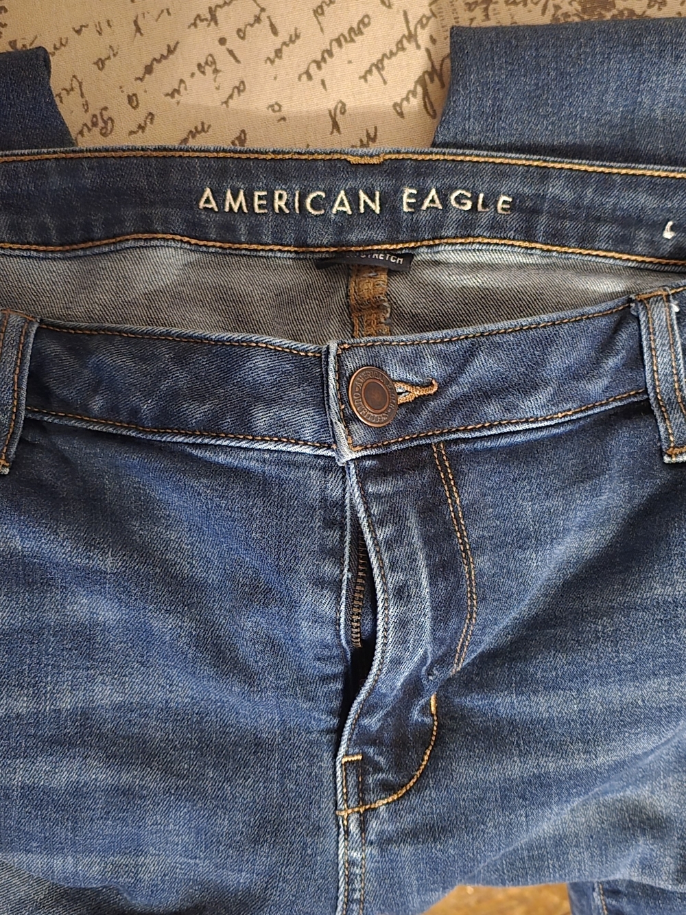 American Eagle Outfitters Women’s Skinny Jeans - Blue Denim
